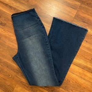 Knox Rose flare jeans.